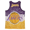 Mitchell & Ness Light Gold NBA Los Angeles Lakers Jumbotron Mesh Tank