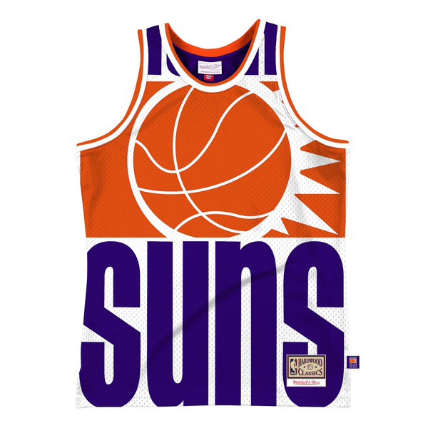 Mitchell & Ness Purple NBA Phoenix Suns Big Face 2.0 Blownout Jersey