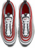 Big Kid's Nike Air Max 97 Smoke Grey/University Red (921522 017)