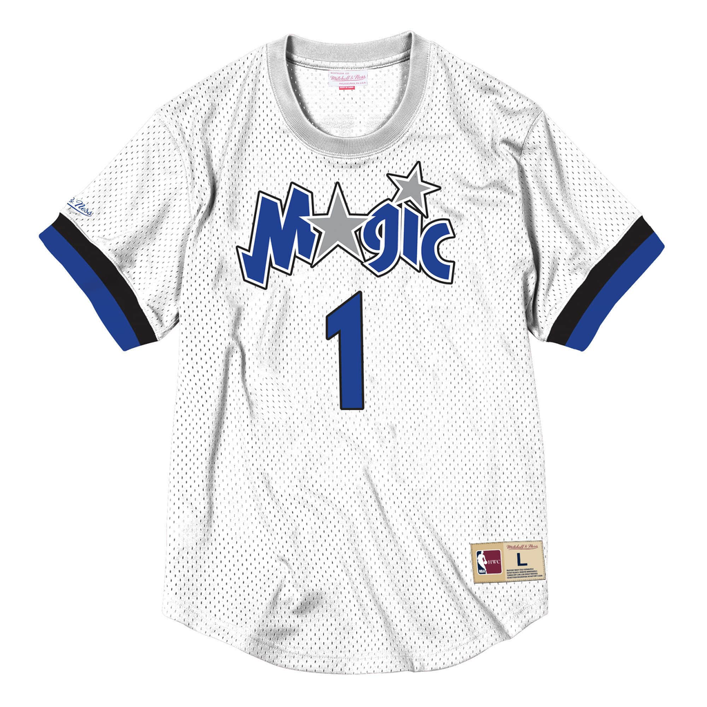 Men's Mitchell & Ness NBA Orlando Magic 2004-05 Tracy McGrady White Mesh Jersey