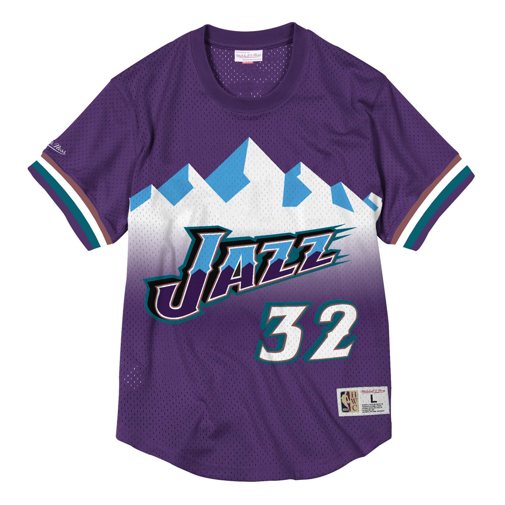 Karl malone mitchell clearance and ness jersey