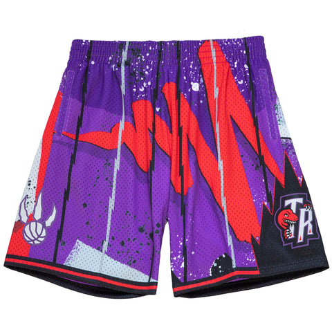 Mitchell & Ness Purple NBA Toronto Raptors 1998-99 Hyper Hoops Swingman Shorts