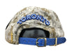 Pro Standard Toronto Blue Jays Leather Vize Strapback Camo/Gold - OSFA