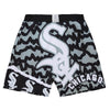 Mitchell & Ness Black/White Chicago White Sox Jumbotron 2.0 Sublimated Shorts