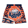 Mitchell & Ness Navy Blue/Orange Houston Astros Jumbotron 2.0 Sublimated Shorts