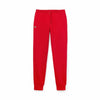 Lacoste Red Sport Tennis Track Pants in Fleece