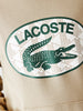 Men's Lacoste Beige Loose Fit Branded Monogram Hooded Sweatshirt