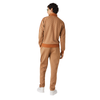 Men's Lacoste Beige/Brown Regular Fit Monogram Print Zip Sweatshirt