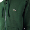 Men's Lacoste Green Kangaroo Pocket Fleece Hoodie Sweatshirt