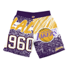 Mitchell & Ness Purple NBA Los Angeles Lakers Jumbotron Shorts