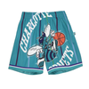 Mitchell & Ness NBA Charlotte Hornets Big Face 2.0 Shorts