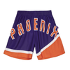 Mitchell & Ness Purple NBA Phoenix Suns Big Face 2.0 Blownout Shorts