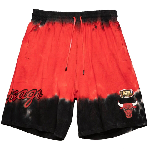 Mitchell & Ness Multicolor NBA Chicago Bulls Tie-Dye Terry Shorts
