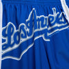 Men's Mitchell & Ness Royal Blue MLB Los Angeles Dodgers Big Face Shorts