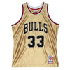 Mitchell & Ness Gold Chicago Bulls Scottie Pippen 1997-98 75th Swingman Jersey