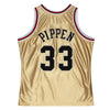 Mitchell & Ness Gold Chicago Bulls Scottie Pippen 1997-98 75th Swingman Jersey