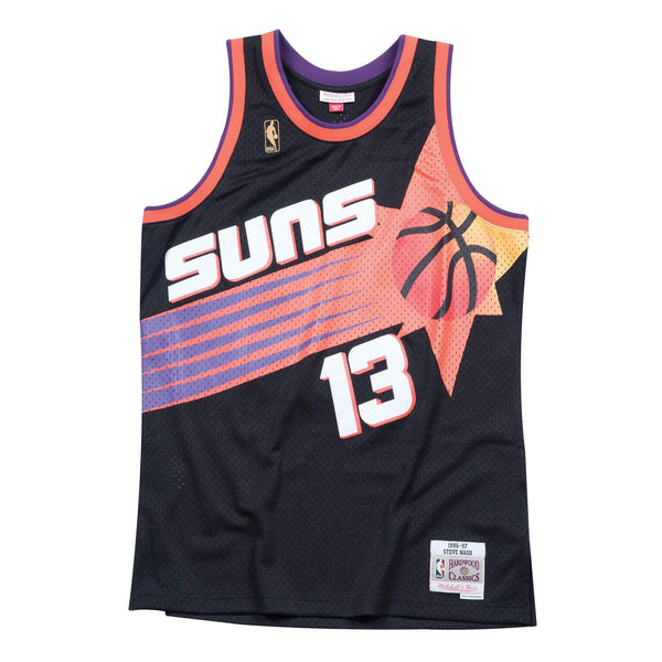 Mitchell & Ness Black NBA Phoenix Suns Steve Nash 1996 Alternate Swingman Jersey