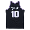 Mitchell & Ness Black NBA Sacramento Kings Mike Bibby 01-02 Road Swingman Jersey
