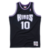 Mitchell & Ness Black NBA Sacramento Kings Mike Bibby 01-02 Road Swingman Jersey