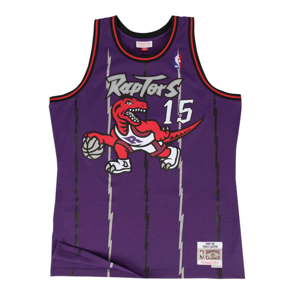 Mitchell & Ness Purple NBA Toronto Raptors Vince Carter 98-99 Swingman Jersey