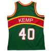 Men's Mitchell & Ness Green NBA Seattle Supersonics Shawn Kemp 1994-95 Jersey