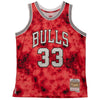 Mitchell & Ness Red Chicago Bulls 97-98 Scottie Pippen Galaxy Swingman Jersey
