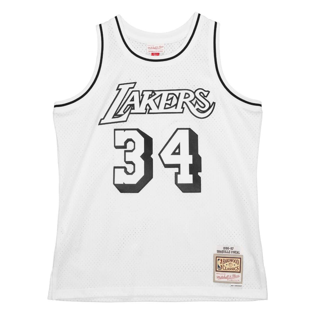 Mitchell & Ness White NBA Los Angeles Lakers 96-97 Shaquille O