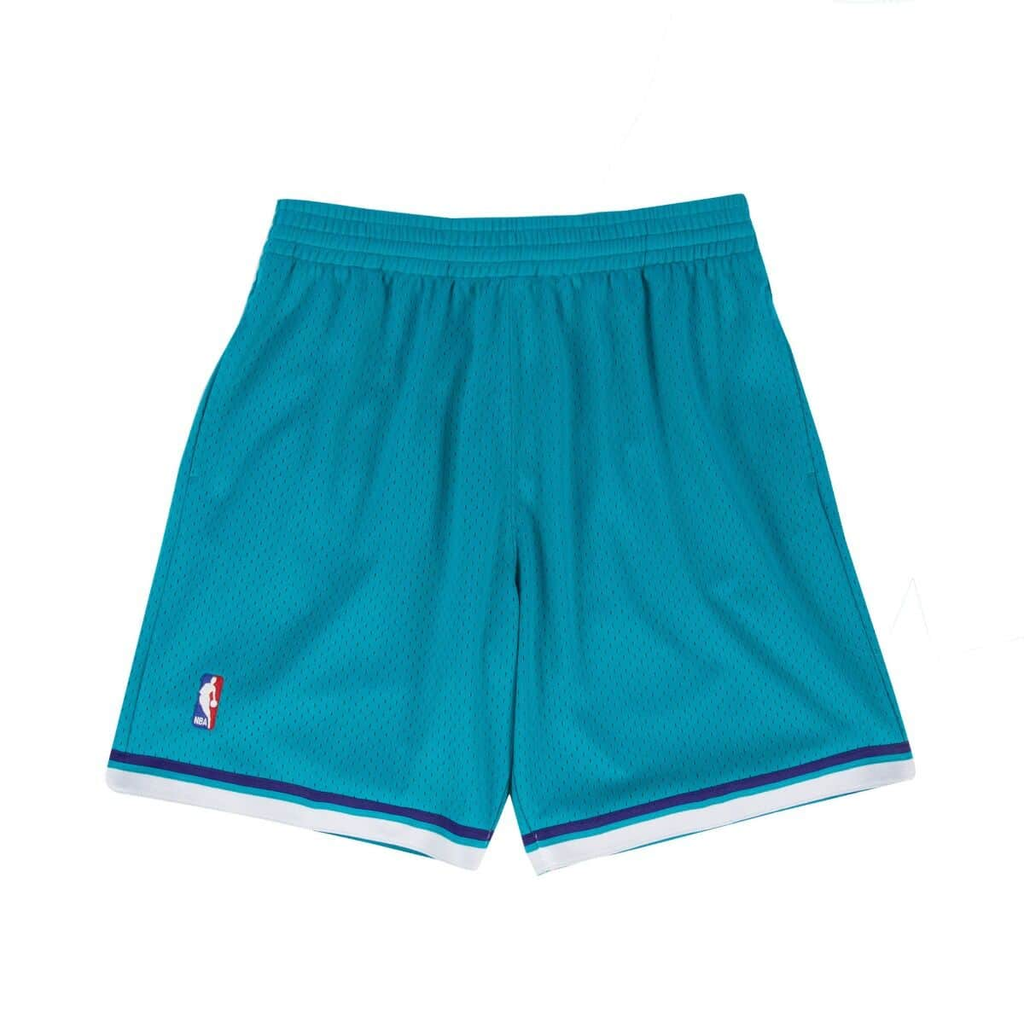 Mitchell & Ness Teal NBA Charlotte Hornets 1992-93 Road Swingman Shorts