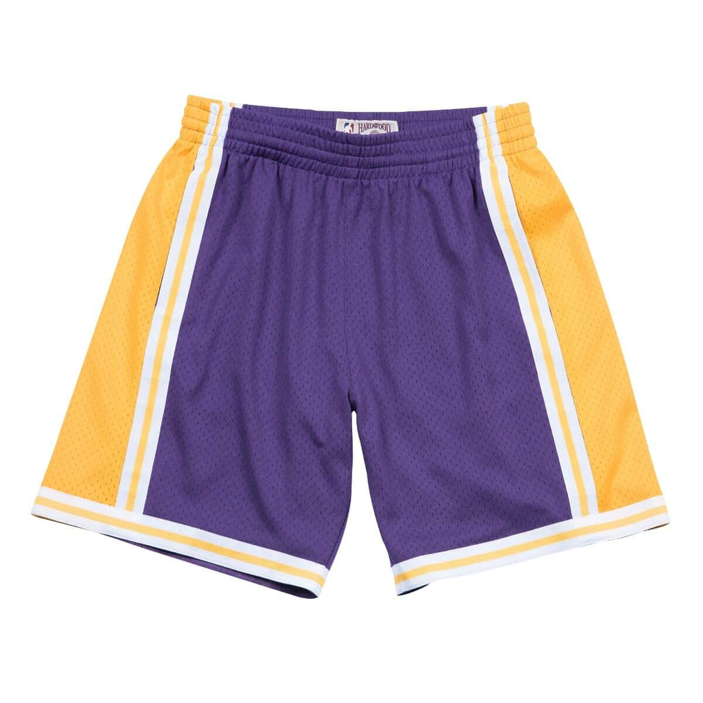 Mitchell & Ness Purple NBA Los Angeles Lakers 1984-85 Swingman Road Shorts