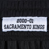 Men's Mitchell & Ness Black NBA Sacramento Kings Road 2000-01 Swingman Shorts
