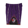 Mitchell & Ness Purple NBA Toronto Raptors 1998-99 Alternate Swingman Shorts