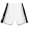 Mitchell & Ness White NBA Los Angeles Lakers White Black 09 Swingman Shorts