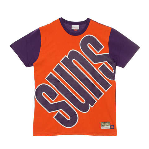 Mitchell & Ness Purple NBA Phoenix Suns Big Face T-Shirt