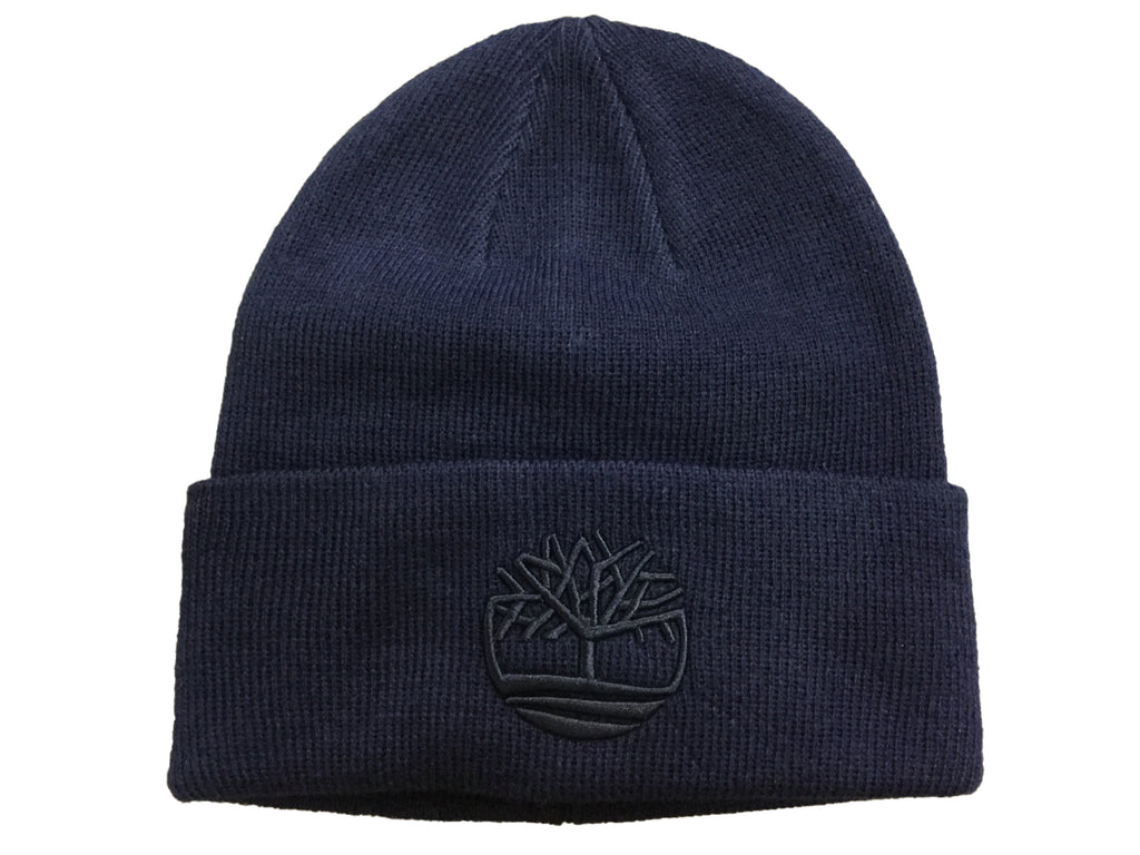 Timberland Peacoat Cuff Hat W/Embroidered Logo - OSFA