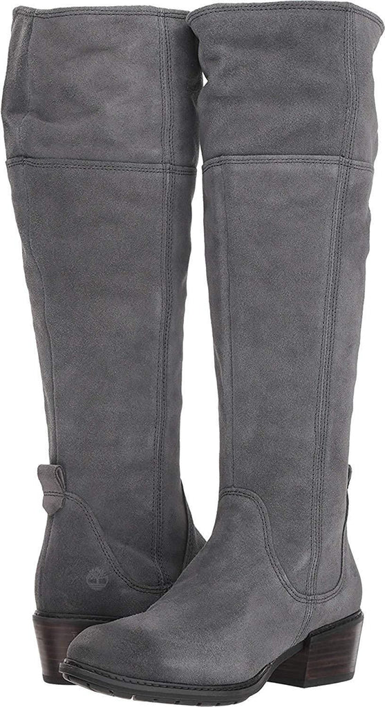 Women's Timberland Sutherlin Bay Tall Boot Knee High Grey Suede