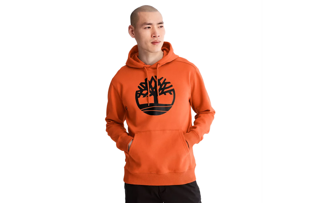 Timberland Burnt Ochre Core Logo Pullover Hoodie