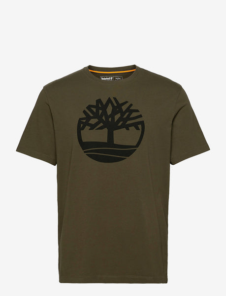 Men's Timberland Grape Leaf/Black K-R Tree Logo T-Shirt
