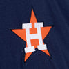 Men's Mitchell & Ness Orange MLB Houston Astros Play By Play 2.0 S/S T-Shirt