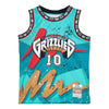 Mitchell & Ness Teal Vancouver Grizzlies 98 M. Bibby Hyper Hoops Swingman Jersey