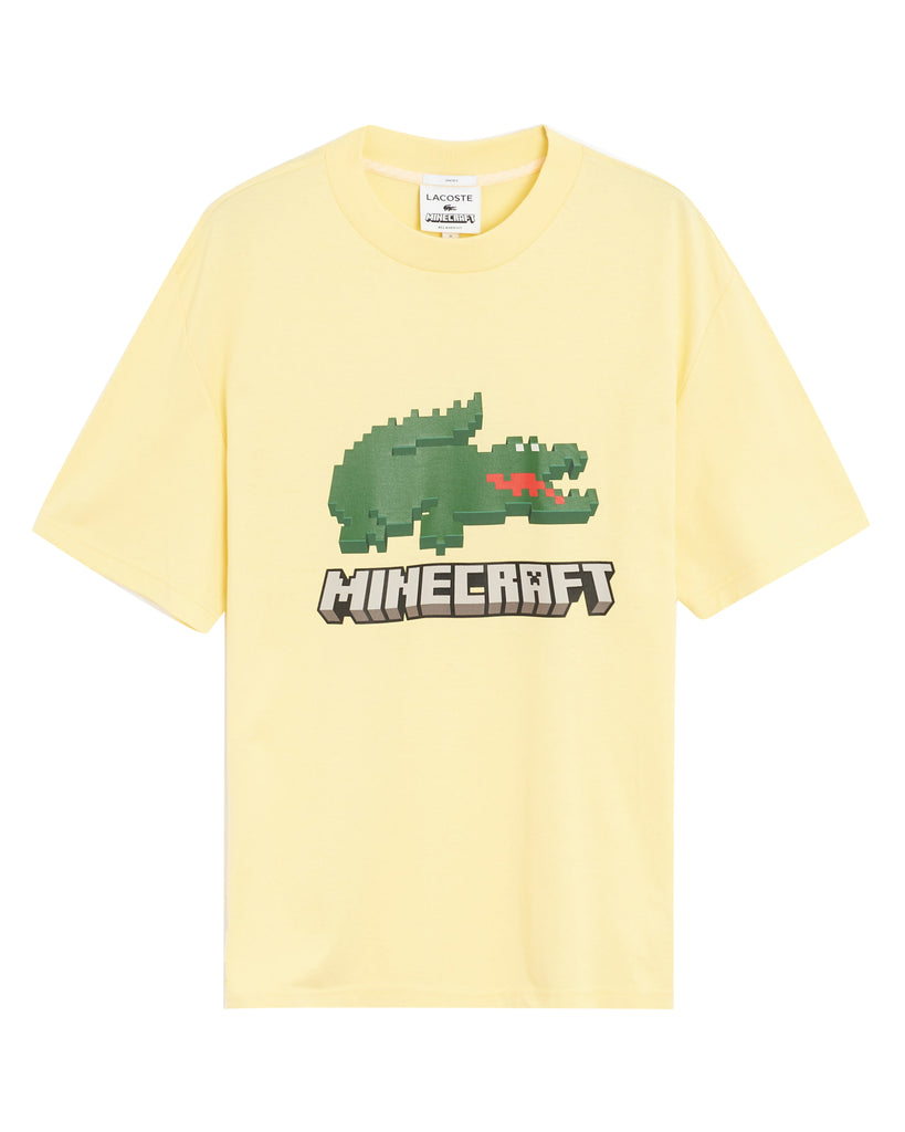 Men's Lacoste Yellow Lacoste x Minecraft T-Shirt – The Spot for