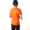Men's Lacoste Orange Short Sleeve Pima Cotton V-Neck Jersey T-Shirt
