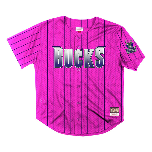 Mitchell & Ness Hawks Neon World Mesh Jersey - Hawks Shop