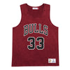 Mitchell & Ness Red NBA Chicago Bulls Scottie Pippen Quintessential Acid Wash Tank