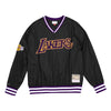 Mitchell & Ness Black NBA Los Angeles Lakers Neon World Pullover
