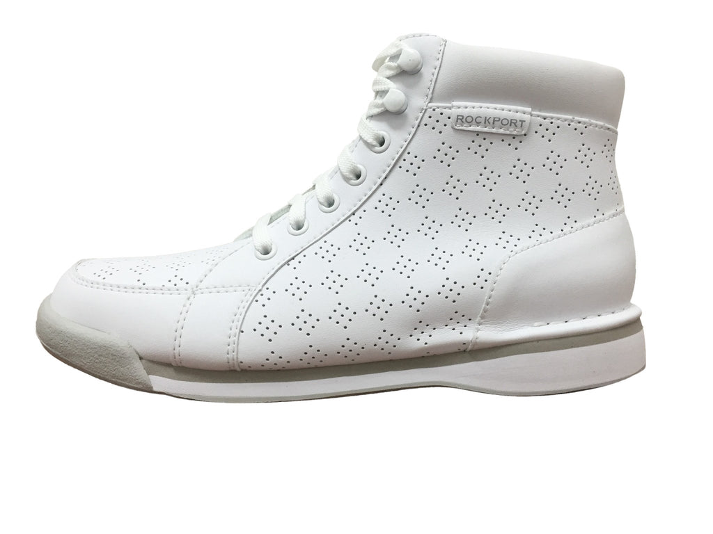 Mens Rockport M7100 Boot White/White Perforated