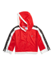 Champion Red Spark Cropped Mesh Hoodie