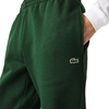 Men's Lacoste Green Tapered Fit Fleece Trackpants