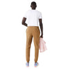 Men's Lacoste Brown Tapered Fit Fleece Trackpants